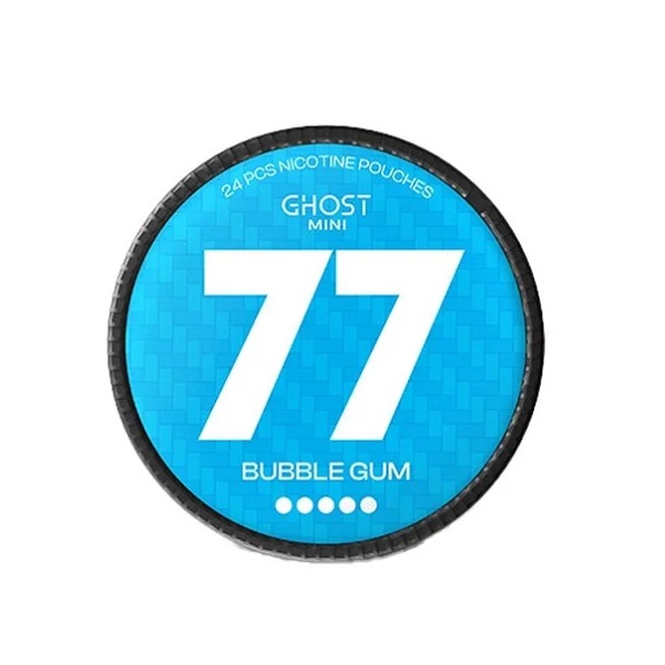 Pouch nicotina 77 Ghost Mini 20mg - Bubble Gum