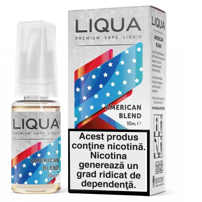 Liqua Elements 10ml - American Tobacco-18mg*
