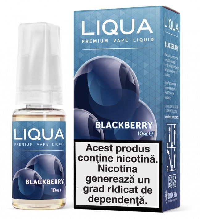 Liqua Elements 10ml - Blackberry-12mg*