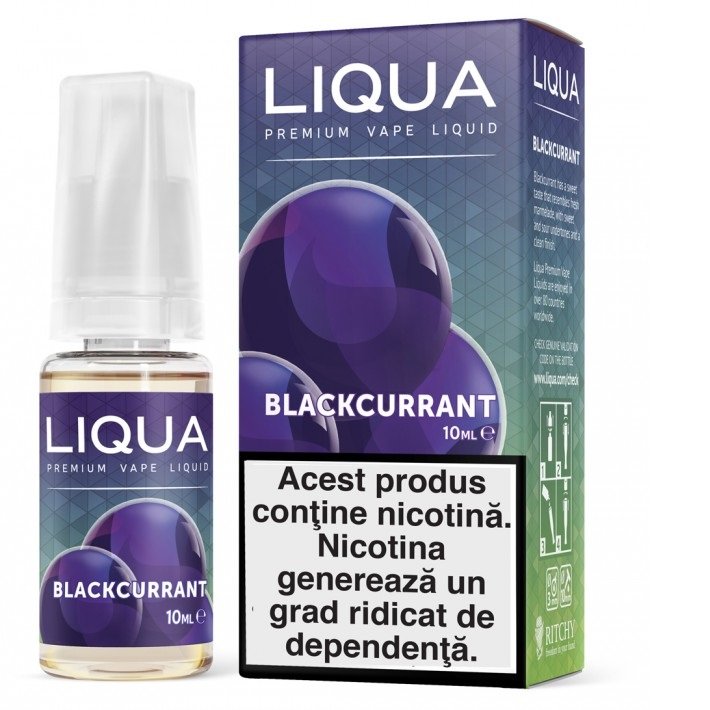 Liqua Elements 10ml - Blackcurrant-06mg