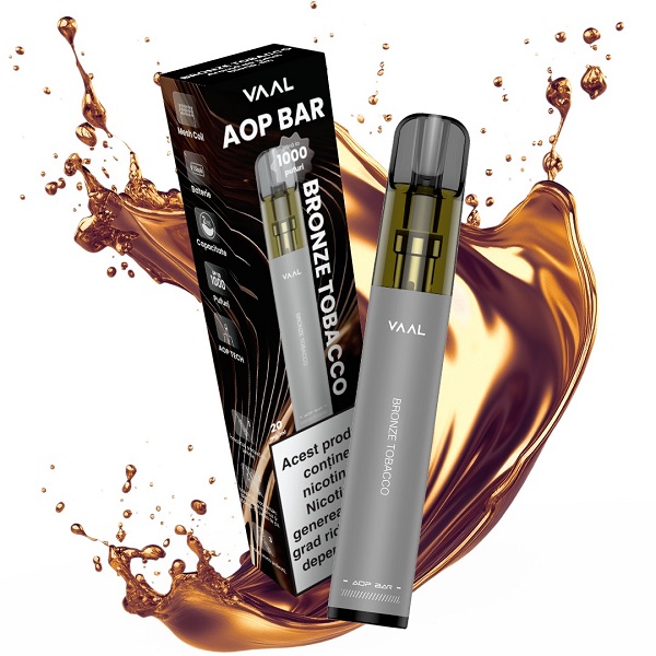 Kit VAAL AOP Bar 1000 pufuri 20mg - Bronze Tobacco