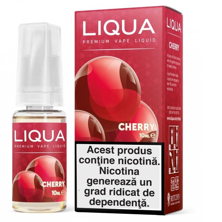 Liqua Elements 10ml - Cherry-12mg*
