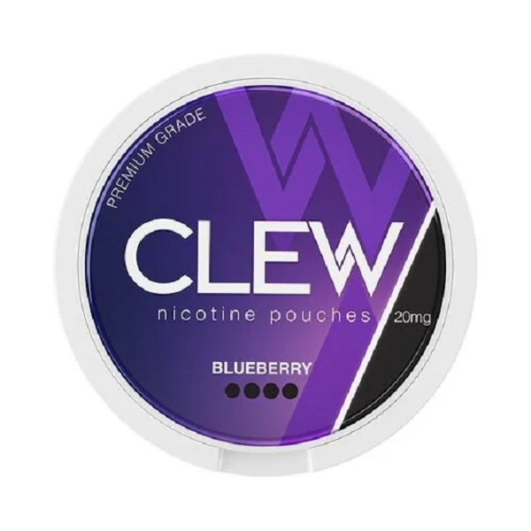 Pouch Nicotina Clew 20mg - Blueberry