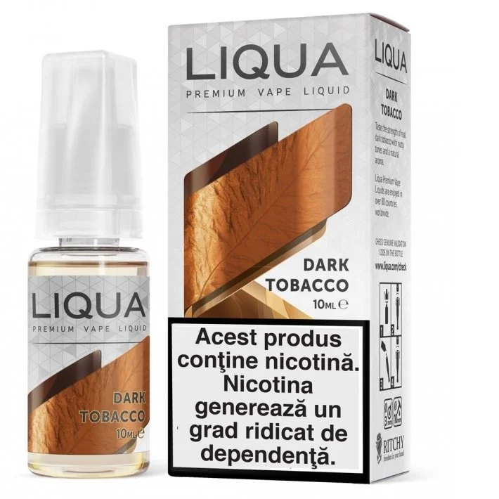 Liqua Elements 10ml - Dark Tobacco-06mg
