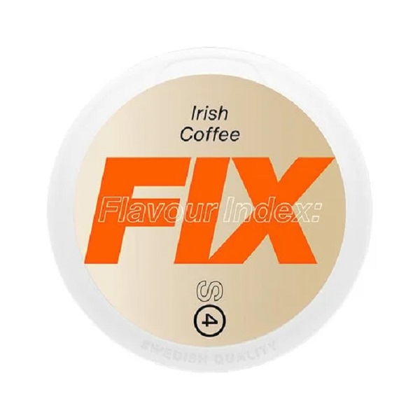Pouch Nicotina FIX 9.8mg - Irish Coffee