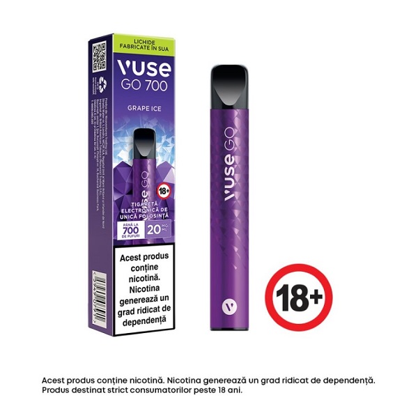 Vuse Go 700 - Grape Ice