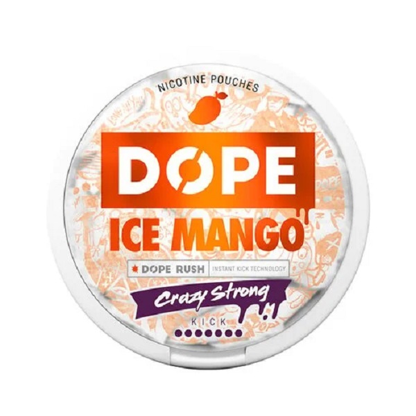 Pouch nicotina Dope 20mg - Ice Mango