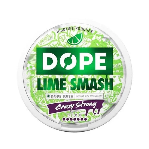 Pouch nicotina Dope 20mg - Lime Smash