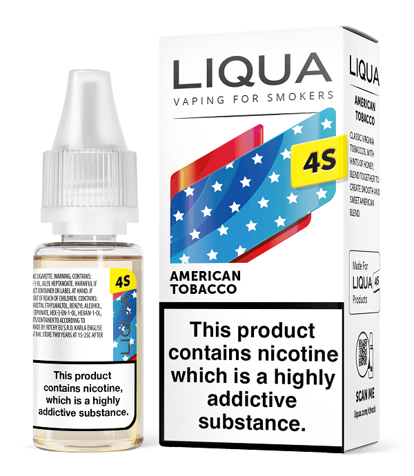 Lichid Liqua 4S 10ml-American Tobacco