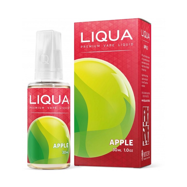 Liqua 30ml - 0% nicotina-Apple
