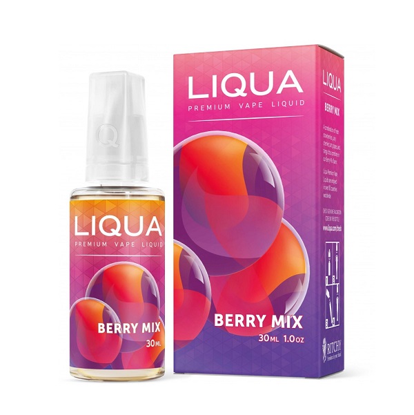 Liqua 30ml - 0% nicotina-Berry Mix*