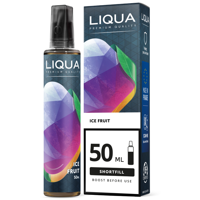 Liqua Shortfill 50ml - Ice Fruit