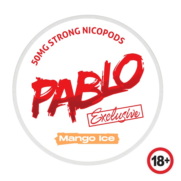 Pouch Pablo Exclusive Mango ICE 12g