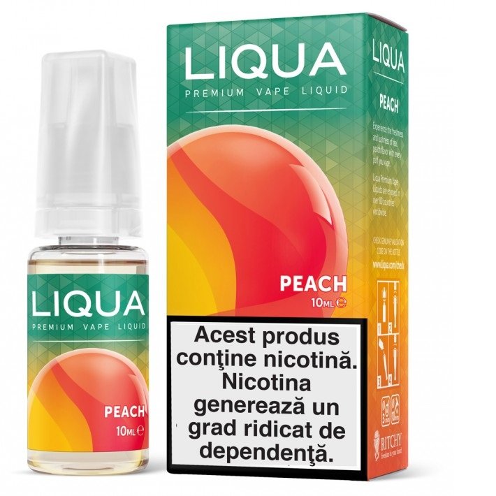 Liqua Elements 10ml - Peach-18mg*