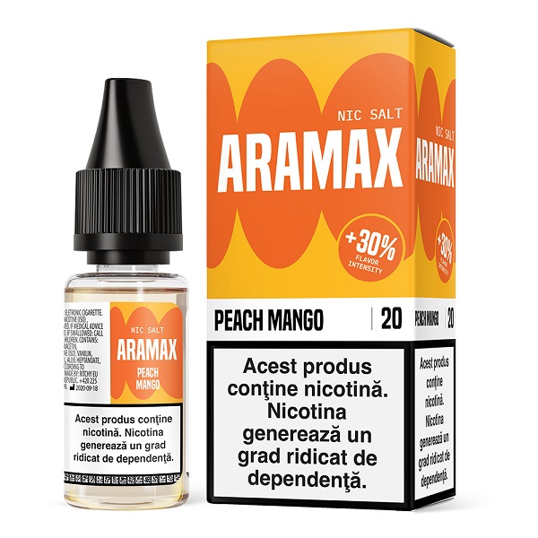 Lichid Aramax Salt 10ml - Peach Mango-10mg