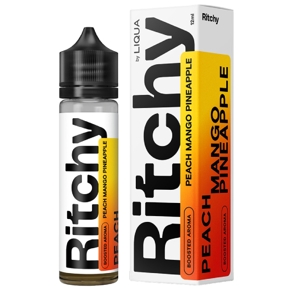 Lichid Longfill Ritchy 12ml - Peach Mango Pineapple