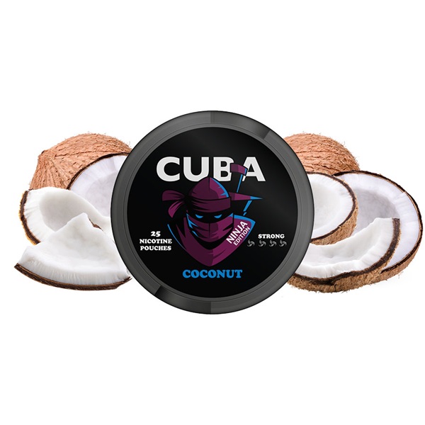 Pouch nicotina Cuba Ninja - Coconut