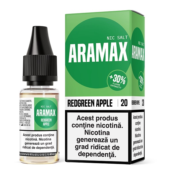 Lichid Aramax Salt 10ml - RedGreen Apple-10mg