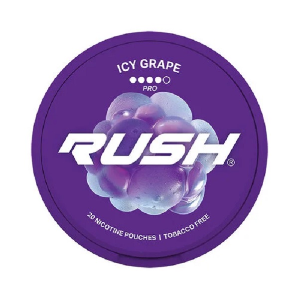 Pouch Nicotina Rush 11.2mg - Icy Grape