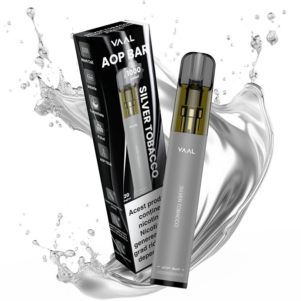 Kit VAAL AOP Bar 1000 pufuri 20mg - Silver Tobacco
