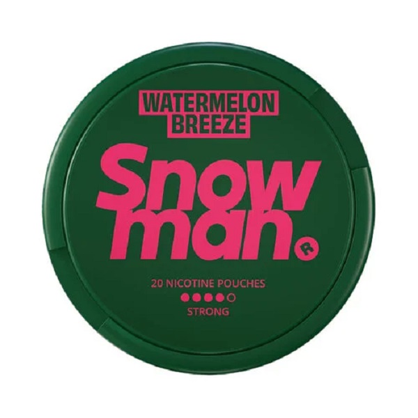 Pouch nicotina Snowman 12mg - Watermelon Breeze