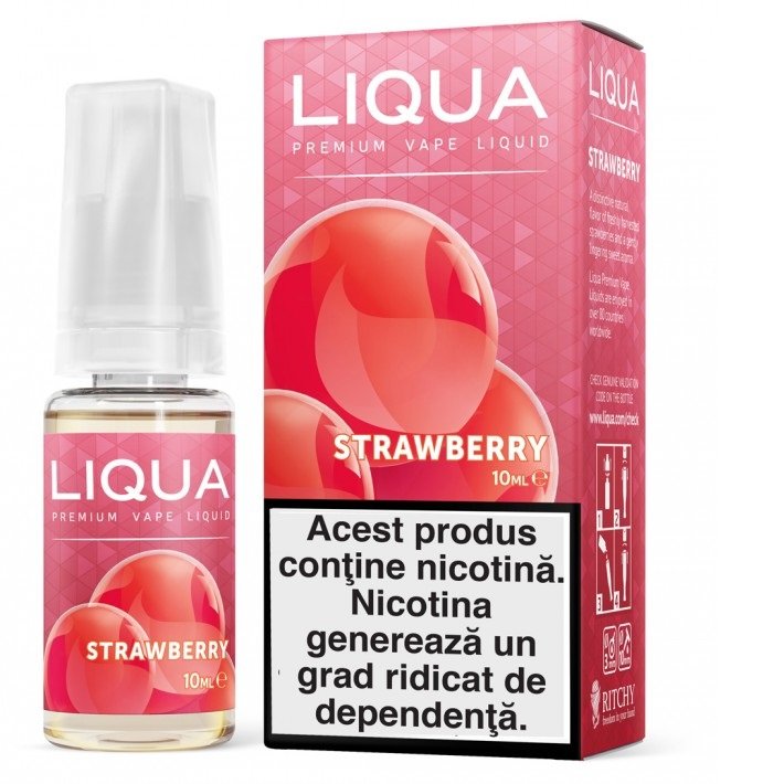Liqua Elements 10ml - Strawberry-18mg*