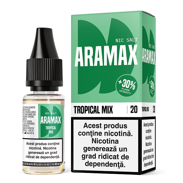 Lichid Aramax Salt 10ml - Tropical Mix-10mg