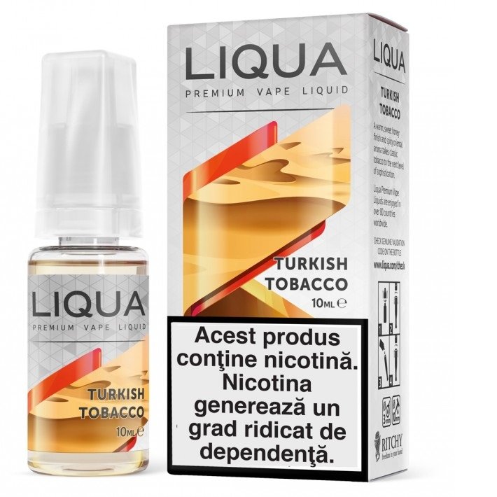 Liqua Elements 10ml - Turkish Tobacco-12mg*