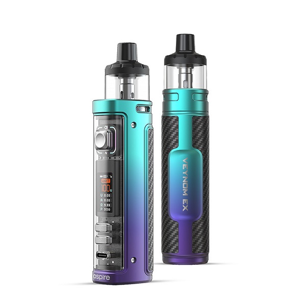 Kit Aspire Veynom EX-Purple Fade