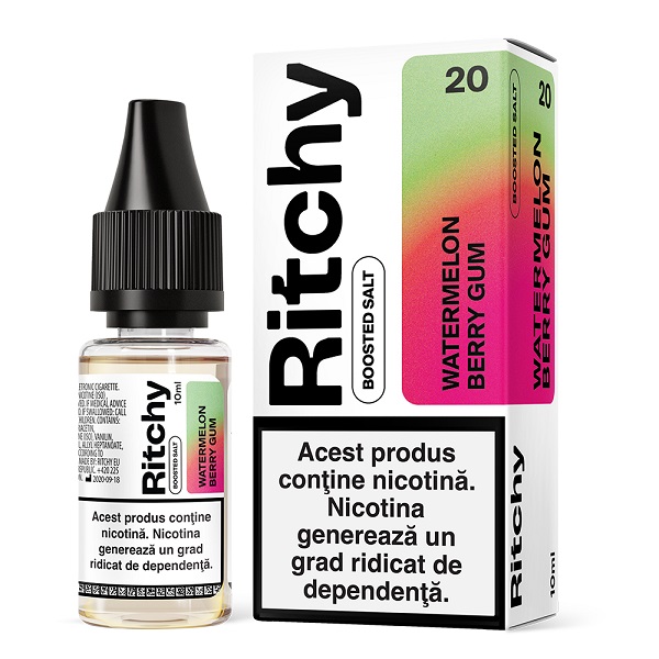 Lichid Ritchy Salt 10ml -  Watermelon Berry Gum-10mg