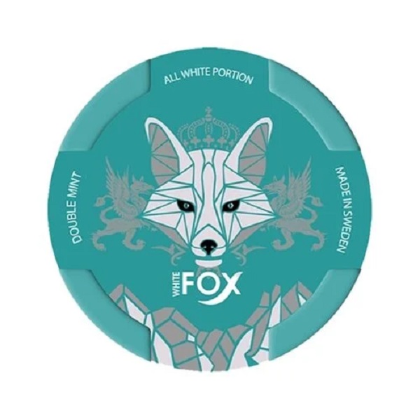 Pouch nicotina White Fox 12mg - Double Mint