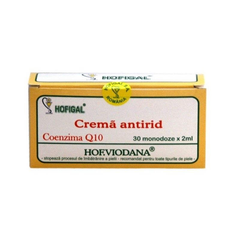 Crema antirid Hof Viodana, 30 monodoze*2ml, Hofigal