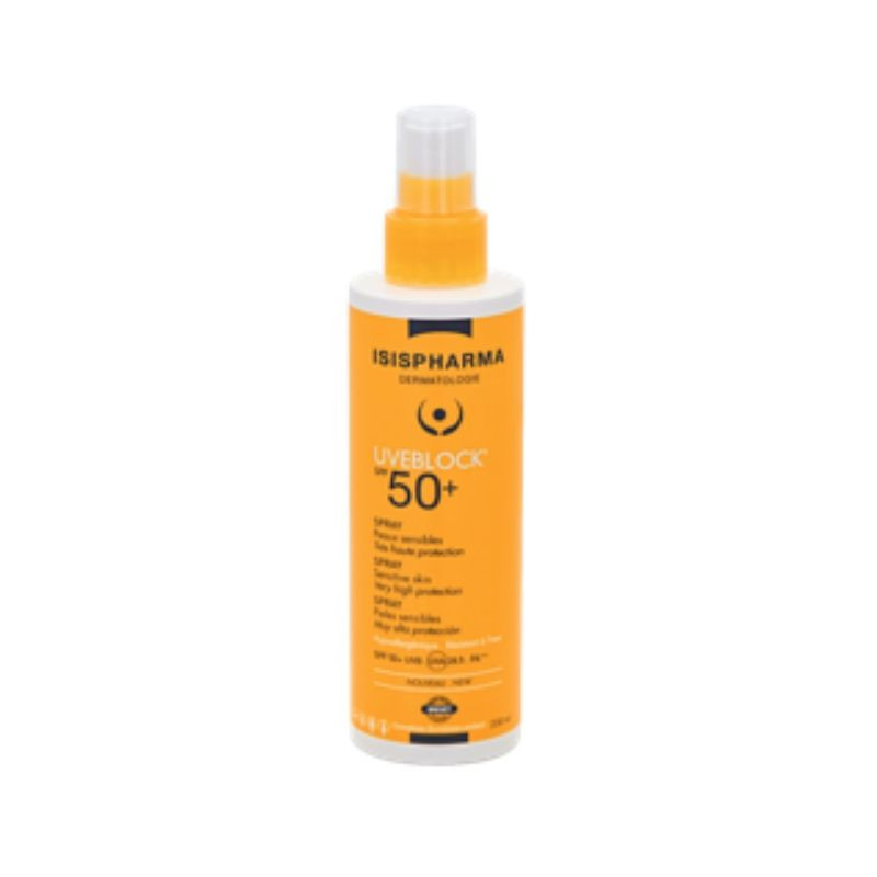 Spray cu protectie solara SPF50+ UVEBLOCK, 200ml, IsisPharma