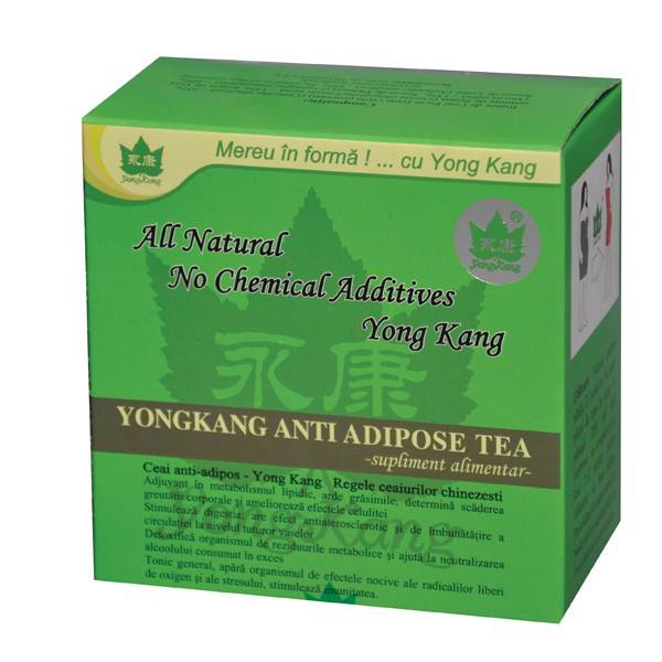 Ceai antiadipos, 30 plicuri, Yong Kang International