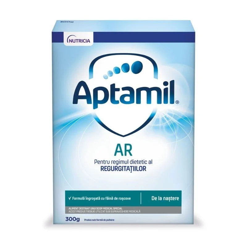 Lapte praf de la nastere AR, +0 luni, 300 g, Aptamil
