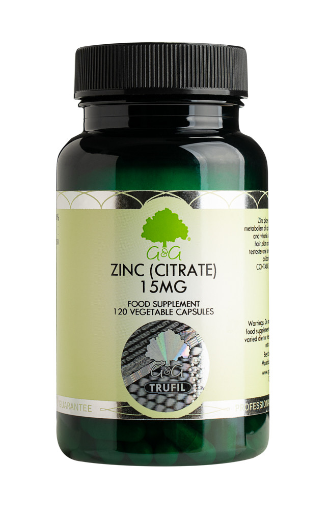 Zinc 15 mg,  120 capsule