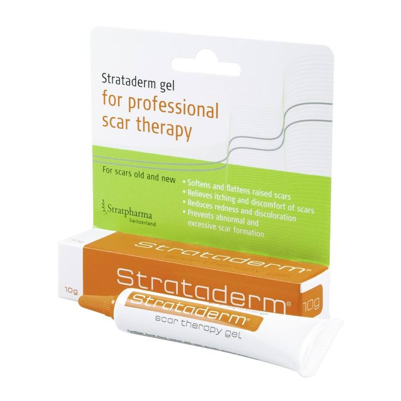 Gel pentru tratamentul cicatricilor Strataderm, 10g, Stratpharma