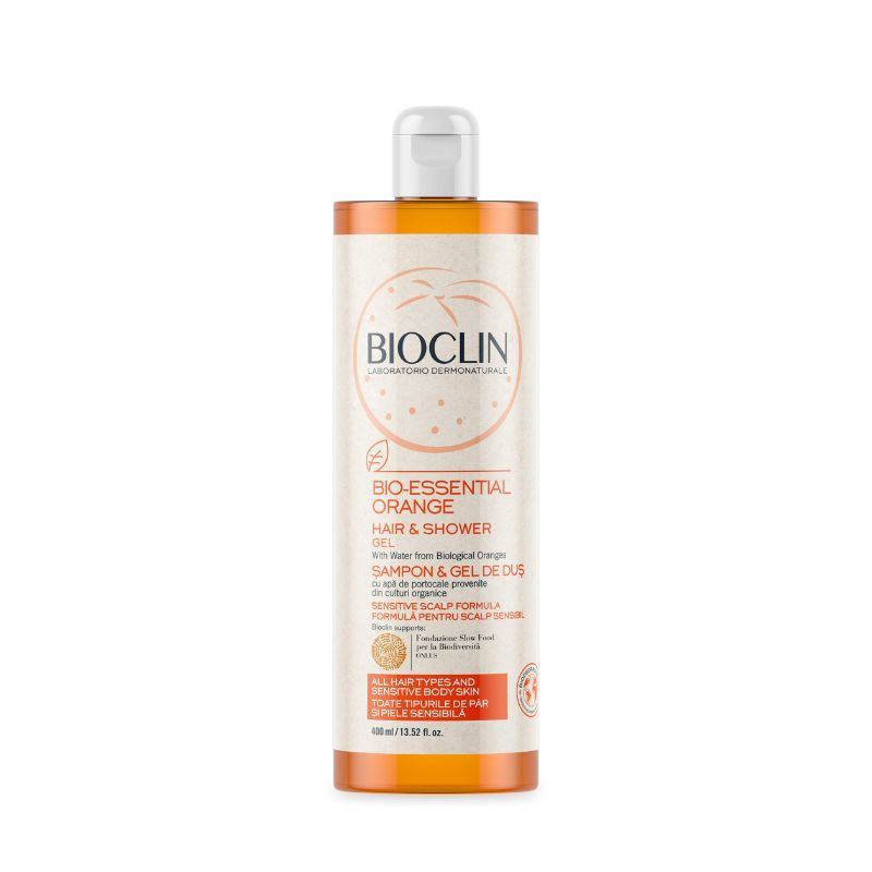 Sampon si gel de dus Bio-Orange, 400ml, Bioclin