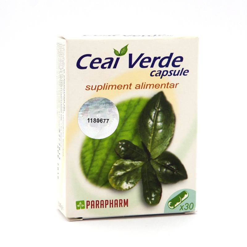 Ceai verde x 30cps.   TRVIT