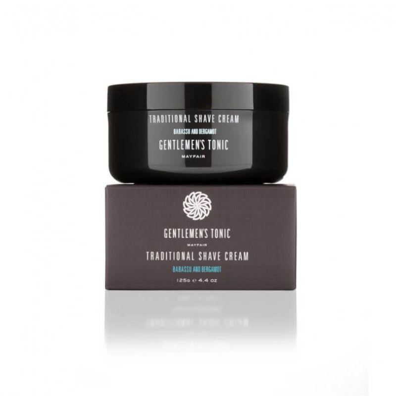 Crema de barbierit traditionala Babassu&Bergamot, 125ml, Gentlemen's Tonic