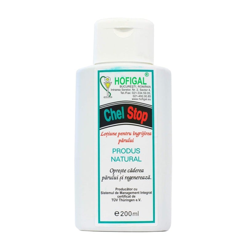 Lotiune pentru oprirea caderii parului Chelstop, 200 ml, Hofigal