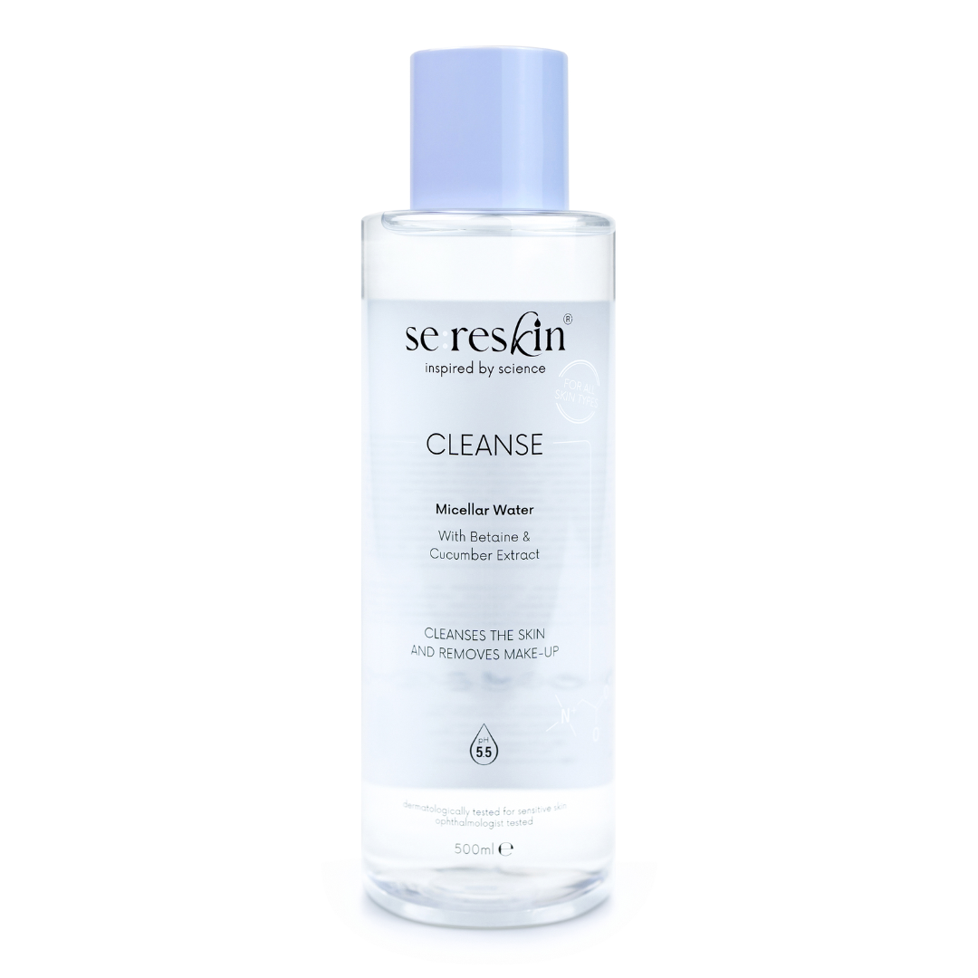 Apa micelara cu betaina si extract de castravete Cleanse, 500 ml, Se:Reskin