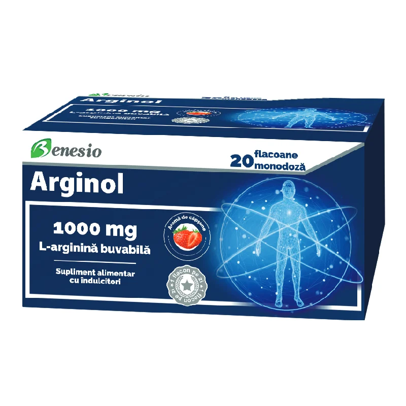Arginol, 20 flacoane monodoza, Benesio