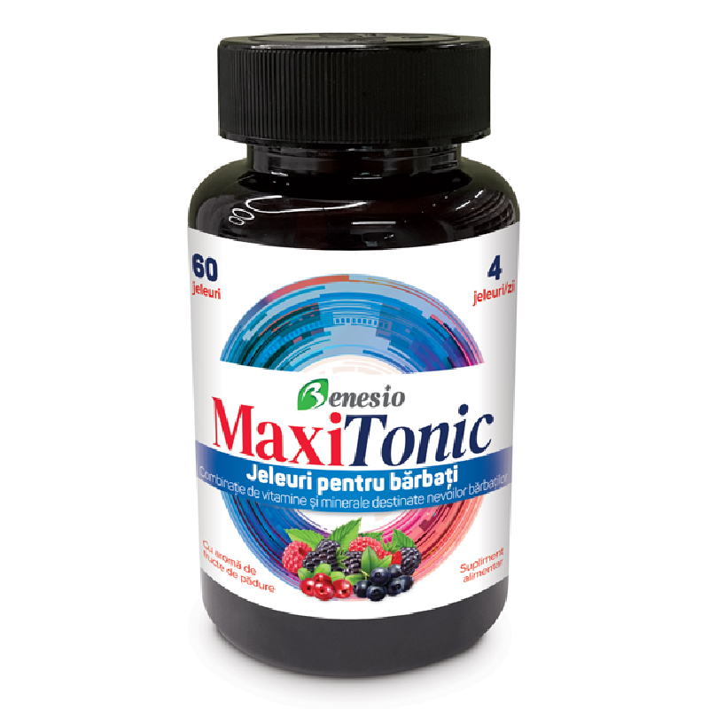 Maxitonic Barbati, 60 jeleuri, Benesio