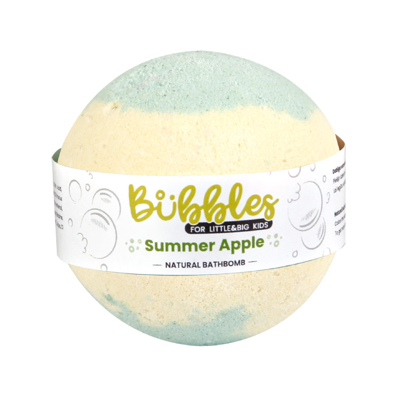 Bila de baie pentru copii Summer Apple, 115 g, Bubbles