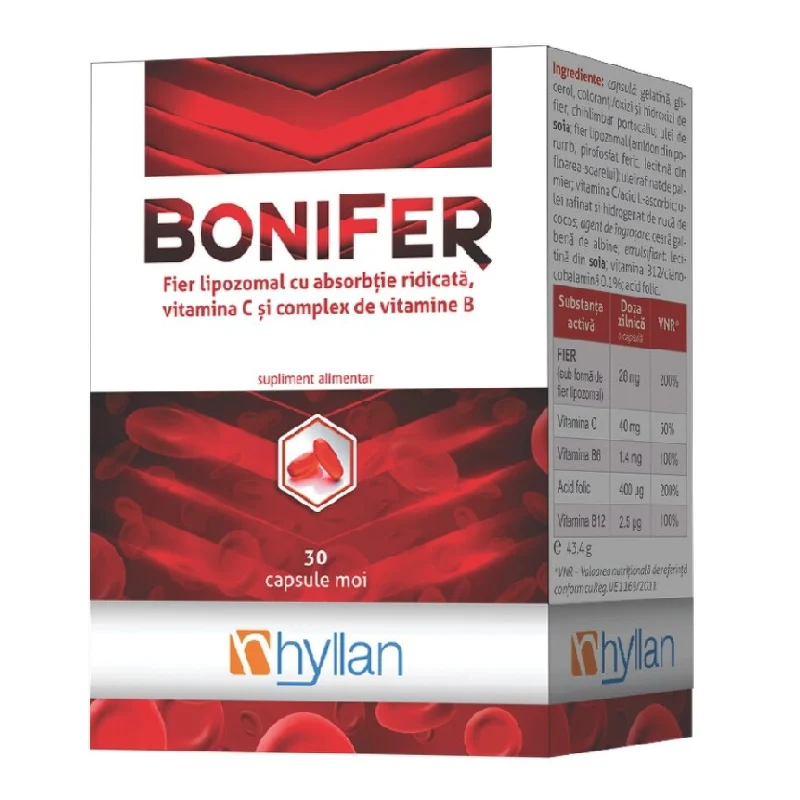 BoniFer, 30 capsule, Hyllan