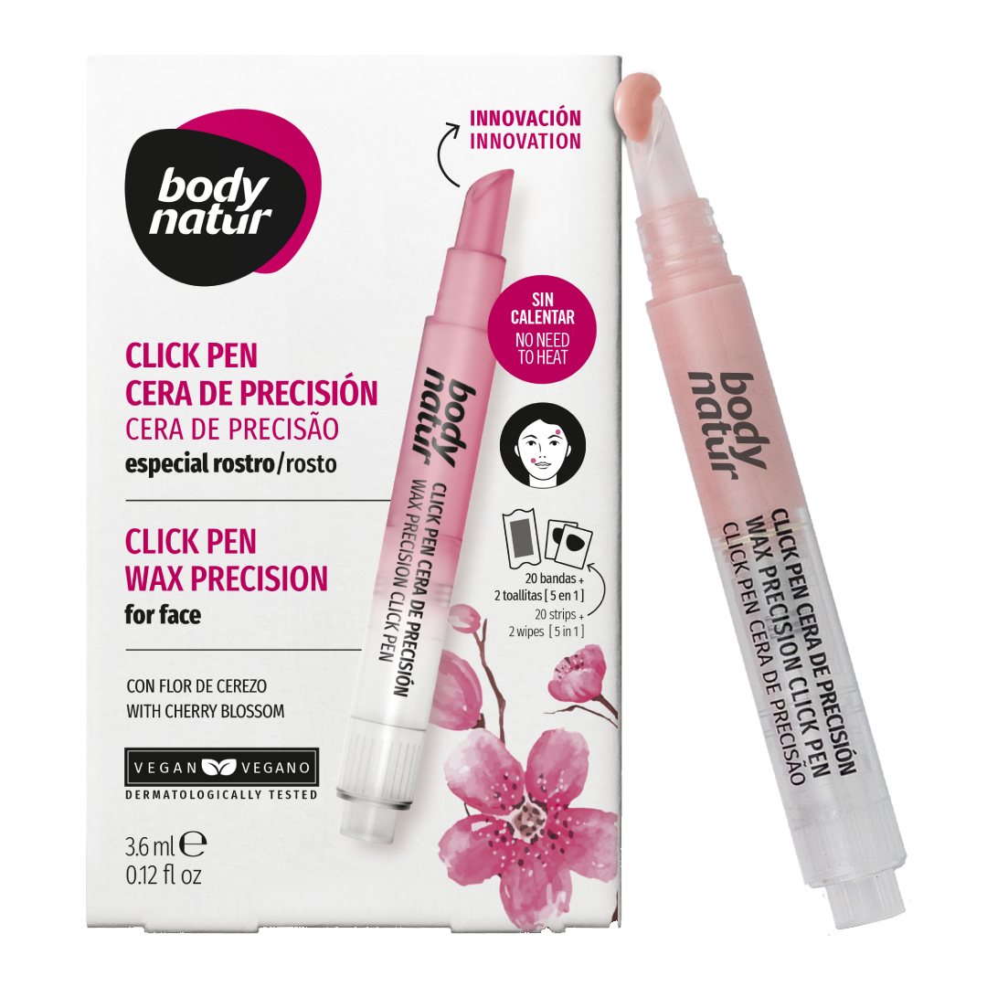 Ceara depilatoare faciala tip Click Pen, 3.6ml, Body Natur