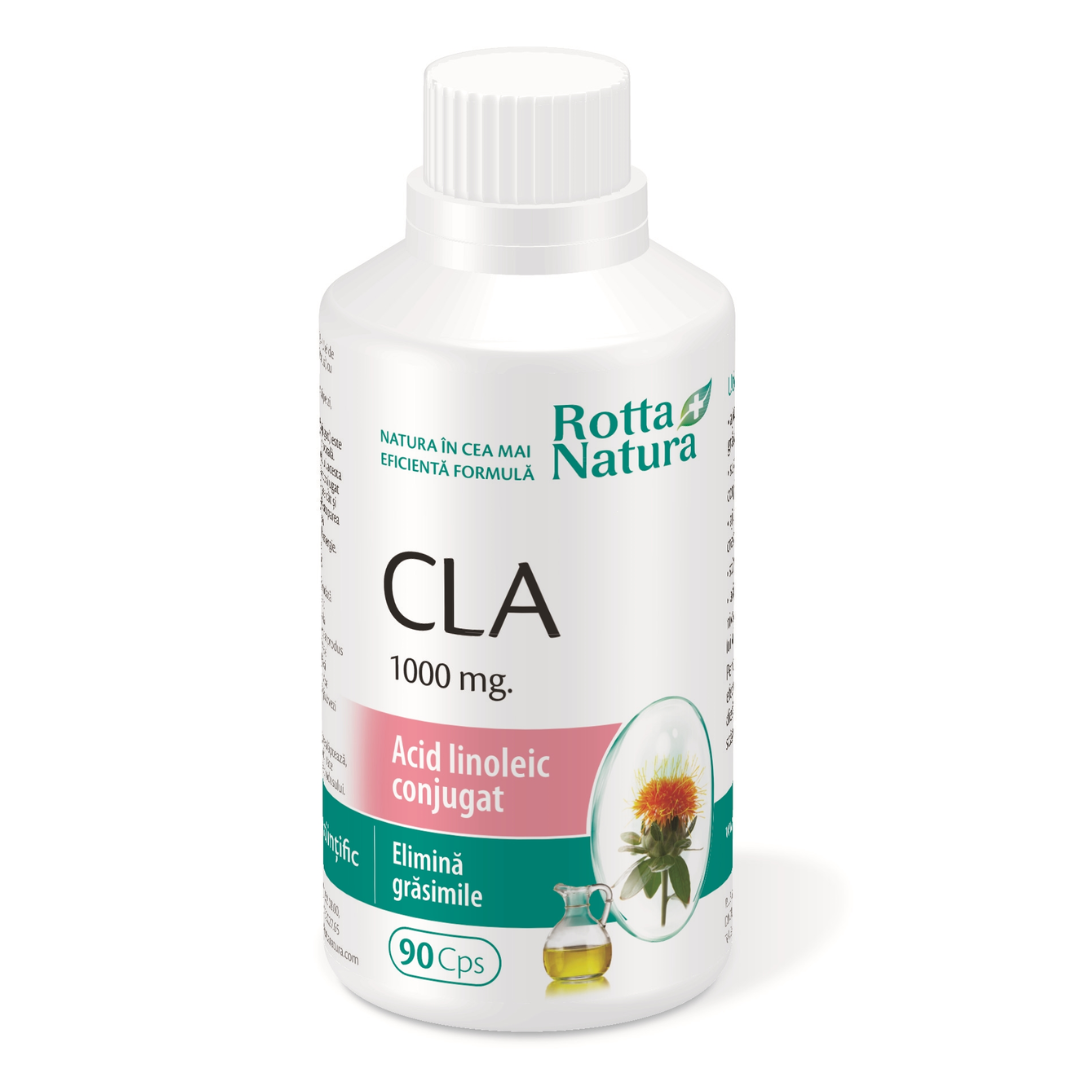 CLA, 1000 mg, 90 capsule, Rotta Natura