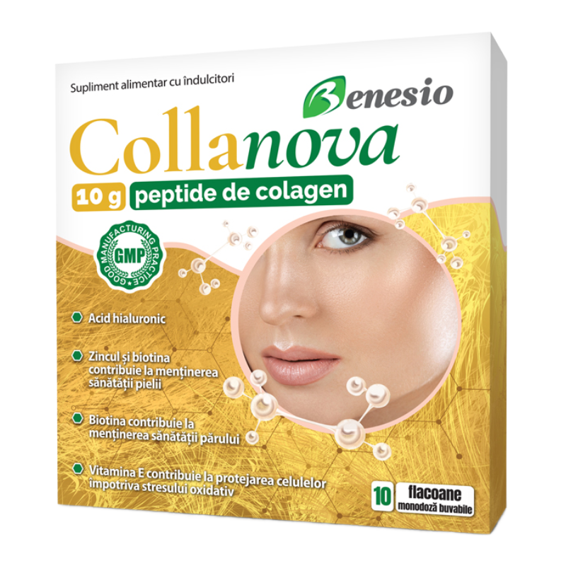 Collanova, 10 flacoane buvabile, Benesio