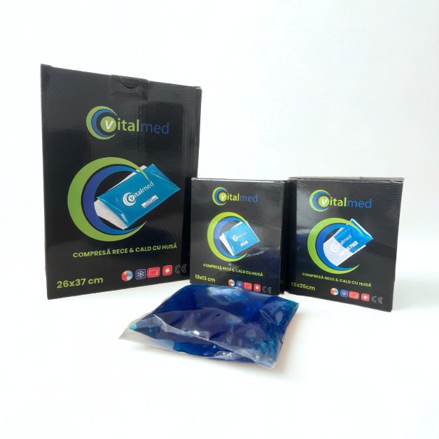 Compresa din gel rece/cald Vitalmed, 26x37